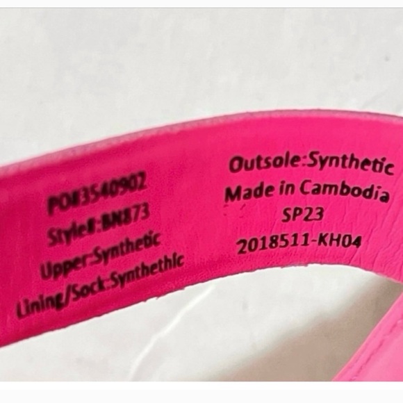 🎀HOST PICK🎀- NWOT- J. Crew Bright Pink Double Knotted Bow Sandals - Picture 6 of 6